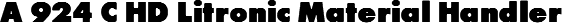 A 924 C HD Litronic Material Handler